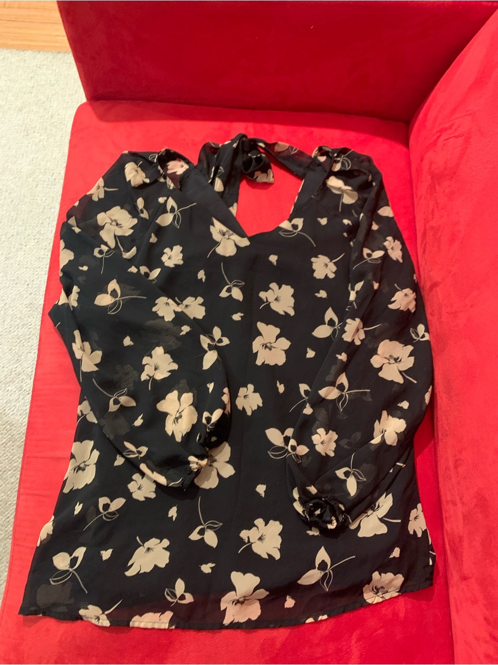 Nine West tied Blouse